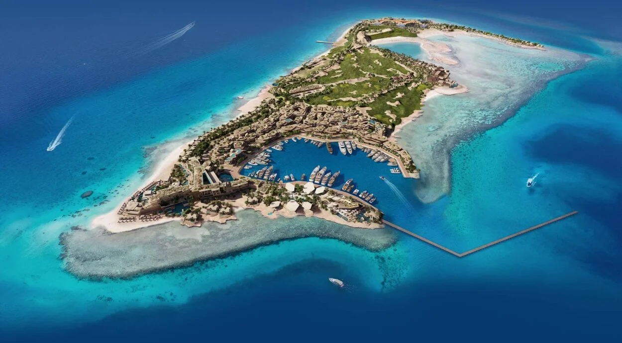 Wyspa Sindalah na Morzu Czerwonym ma przywitać pierwszych gości w 2024 r.